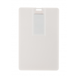 USB memory stick tip card pentru imprimare full color Redax AP833011 16GB, alb