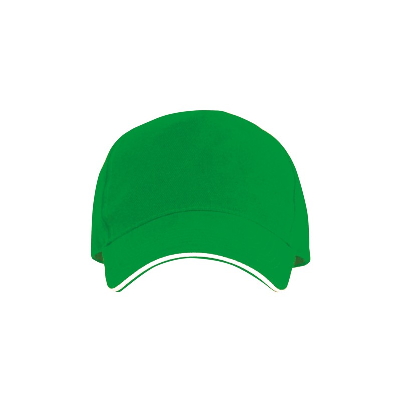 Sapca bumbac 5 panele gen Sandwich ERIS. - GO7019 Verde - FERN GREEN Sapca bumbac 5 panele gen Sandwich ERIS. - GO7019 Verde - FERN GREEN