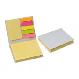 Bloc notes alb cu autoadezive - 2128306, White