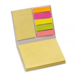 Bloc notes alb cu autoadezive - 2128306, White