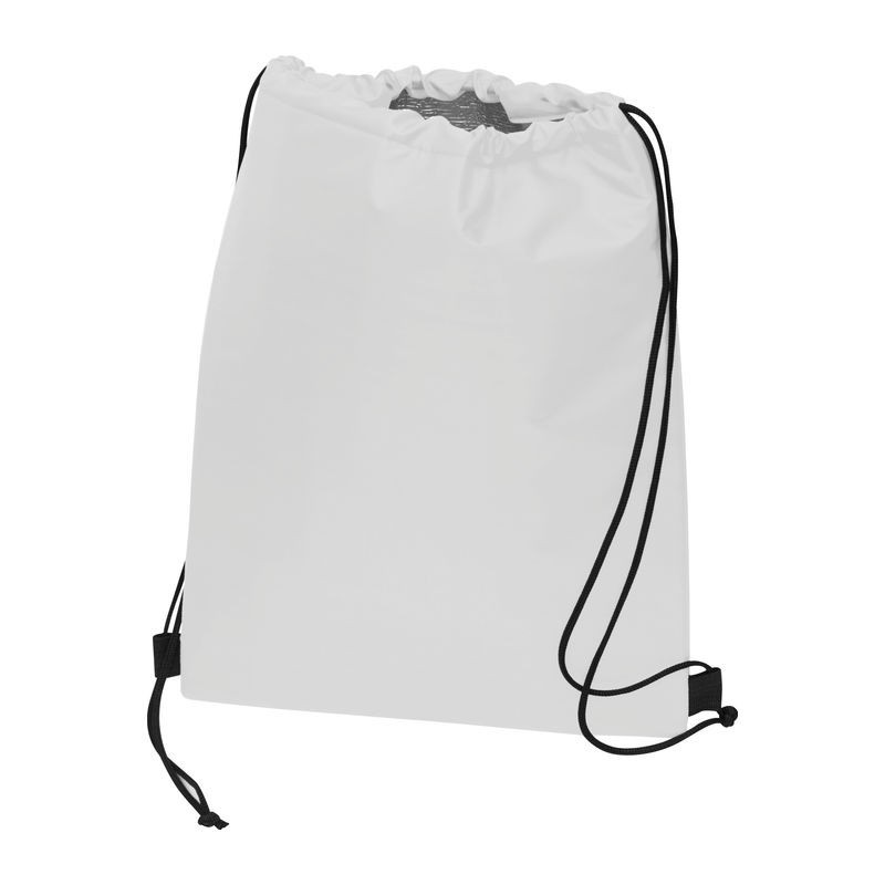 Rucsac cu snur- siret din polyester cooler - 60649 Alb Rucsac cu snur- siret din polyester cooler - 60649 Alb