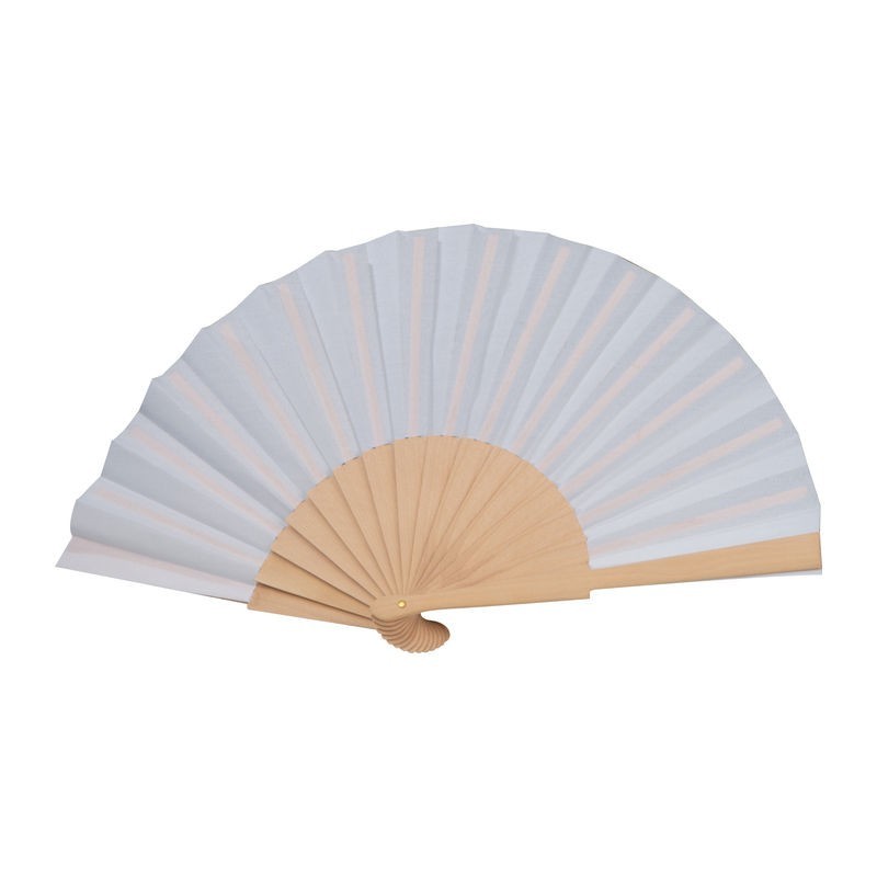 Evantai cu maner lemn - 7152206, White Evantai cu maner lemn - 7152206, White