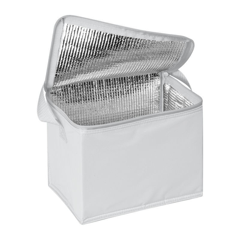 COOLER Geanta frigorifica pentru 6 cutii de 0,5 L 67104 Alb White COOLER Geanta frigorifica pentru 6 cutii de 0,5 L 67104 Alb White