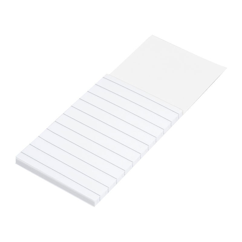 Magnet de frigider cu bloc de notiţe, Alb - 2491606 Magnet de frigider cu bloc de notiţe, Alb - 2491606