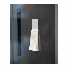 Magnet de frigider cu bloc de notiţe, Alb  - 2491606