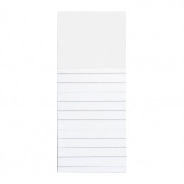 Magnet de frigider cu bloc de notiţe, Alb  - 2491606