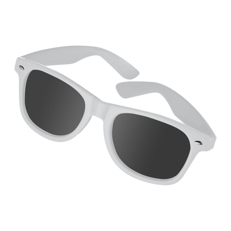 Ochelari de soare UV400 "nerd look" - 58758 Alb White Ochelari de soare UV400 "nerd look" - 58758 Alb White