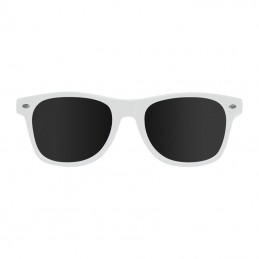 Ochelari de soare UV400 "nerd look" - 58758 Alb White
