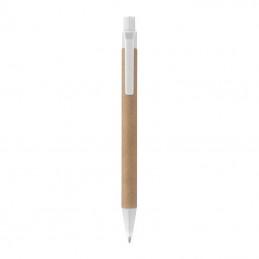 Pix din carton cu clip colorat - 10397 Alb - White
