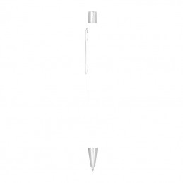 Pix metalic siliconat subtire - 13680 Alb