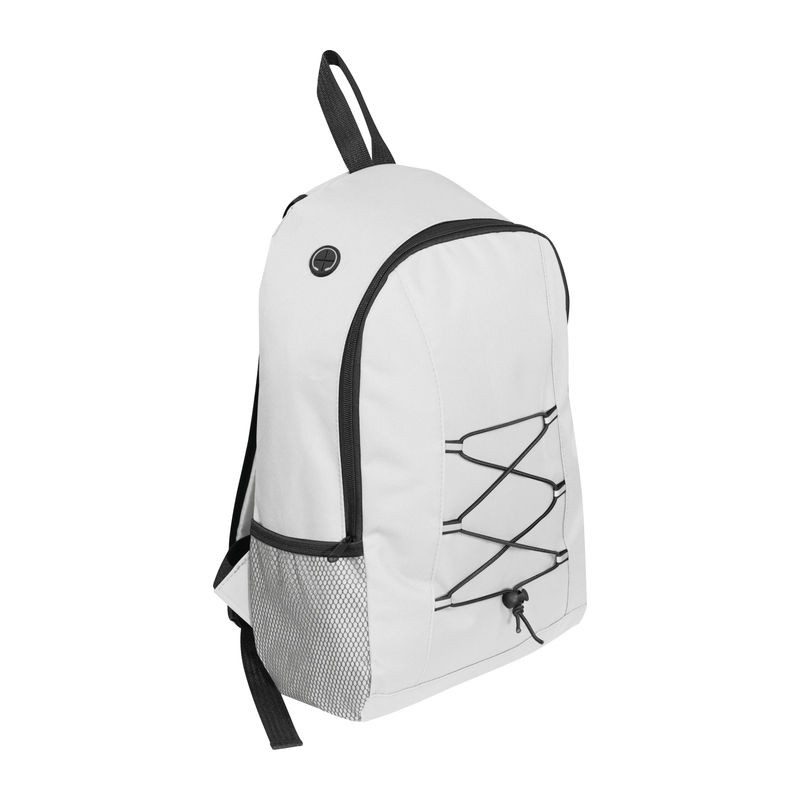 Rucsac poliester 600D 13 L cu buzunare laterale 60652 Alb Rucsac poliester 600D 13 L cu buzunare laterale 60652 Alb