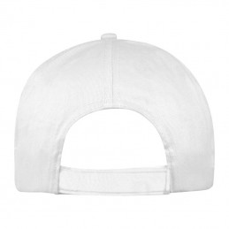 Sapca 5 panele basic bumbac 170 gmp - 52466 Alb - White