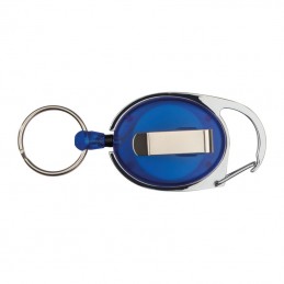 Breloc cu inel retractabil sky pass - pass holder- 9117104, Blue