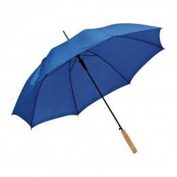 Umbrela automata maner lemn drept- 45086 Albastru Blue
