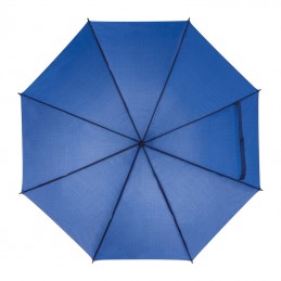 Umbrela automata maner lemn drept- 45086 Albastru Blue