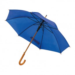Umbrela automata maner lemn curbat - 45131  Albastru  Blue