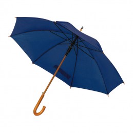 Umbrela automata maner lemn curbat - 45131 Albastru Dark Blue