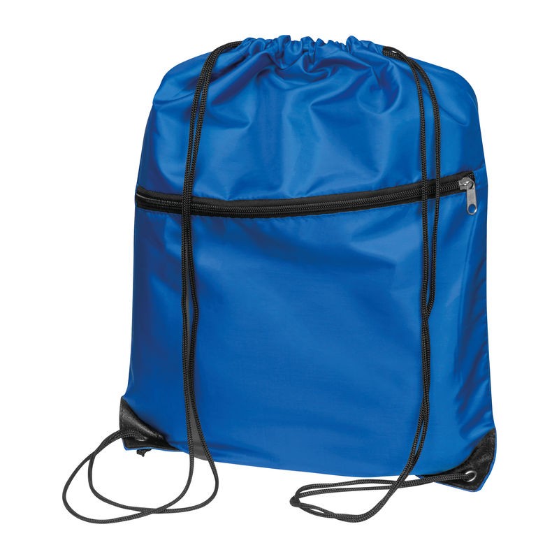 Rucsac cu snur- siret cu 2 compartimente RPET 63718 Albastru royal Rucsac cu snur- siret cu 2 compartimente RPET 63718 Albastru royal