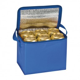 COOLER Geanta frigorifica pentru 6 cutii de 0,5 L 67104 Albastru