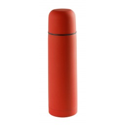 Termos metalic 500 ml siliconat Hosban - Rubusta AP741861 Rosu
