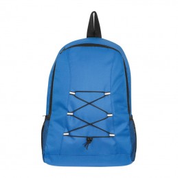 Rucsac poliester reciclat RPET 13 L cu buzunare laterale  - 64690 Albastru