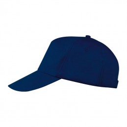 Sapca 5 panele basic bumbac 170 gmp - 52466 albastru navyDark Blue