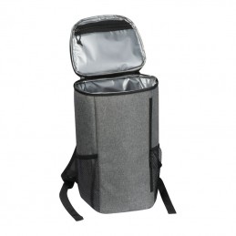 Cooler Geanta frigorifica RPET Rucsac 10 L cu plasa laterala 63647 Gri