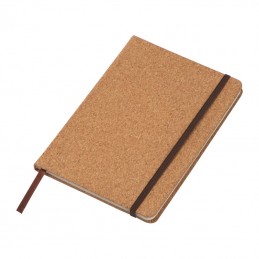 Carnetel A5 cu 80 file liniate si coperti pluta - 2082613, Natural
