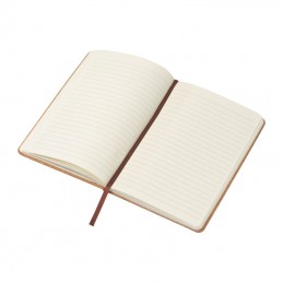 Carnetel A5 cu 80 file liniate si coperti pluta - 2082613, Natural