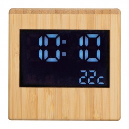 Boxa cu alarma si incarcator wireless Difuzor Bluetooth, 3395713 - Natural