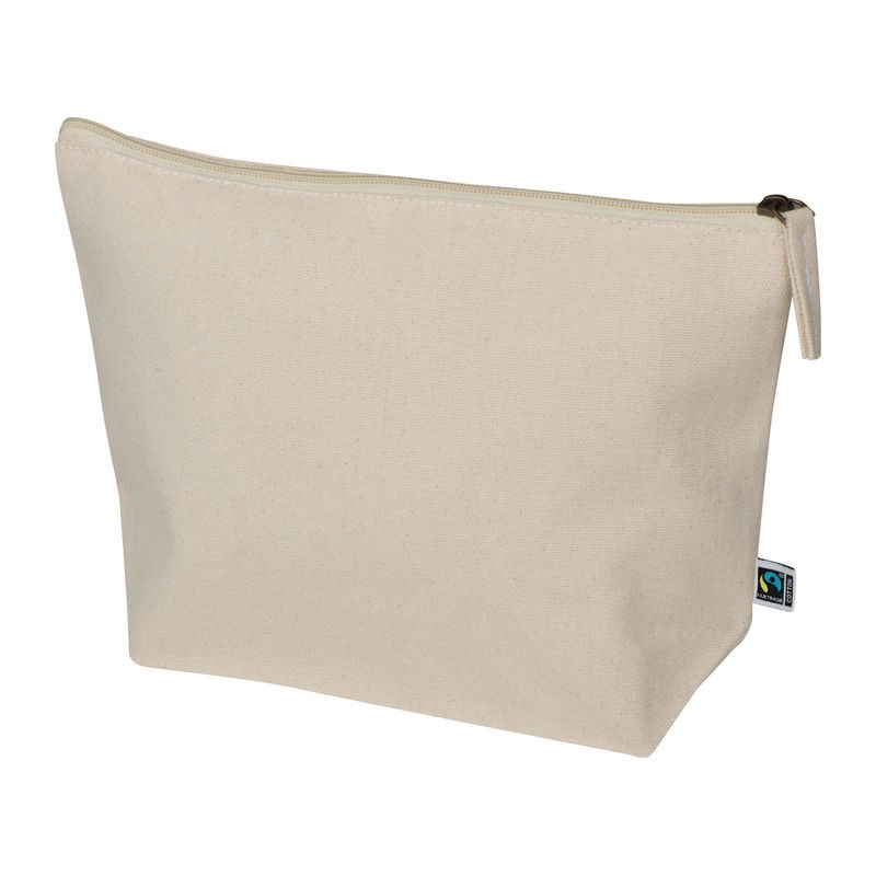 Borseta cosmetica de bumbac 320 gmp Fairtrade, 6398713 Natur -Beige Borseta cosmetica de bumbac 320 gmp Fairtrade, 6398713 Natur -Beige