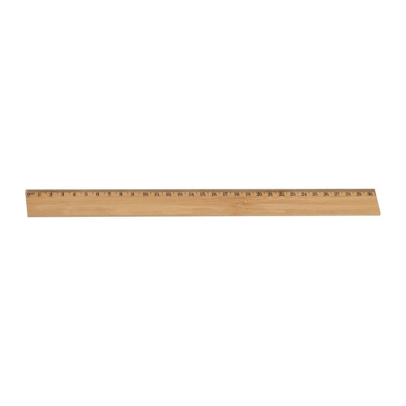 Liniar rigla 30 cm din bambus, 2386313 - Beige Liniar rigla 30 cm din bambus, 2386313 - Beige