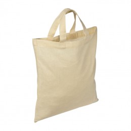 Sacosa bumbac 140 gmp mica 32x28 cm - 63464 Natur