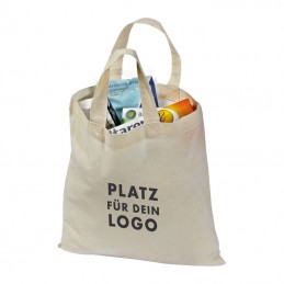 Sacosa bumbac 140 gmp mica 32x28 cm - 63464 Natur