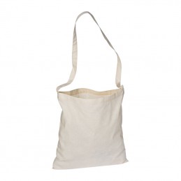 Sacosa bumbac 140 gmp cu bretea de umar - 63465 Natur