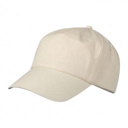 Sapca 5 panele bumbac 180 gmp 53635 Nature bej