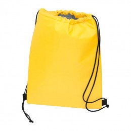 Rucsac cu snur- siret din polyester cooler  - 60649 Galben Yellow