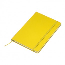 Carnetel A5 80 file liniate coperti PU,  Galben - 2526108