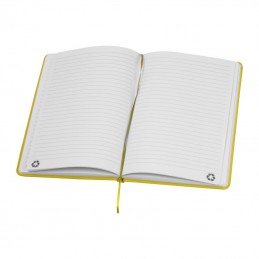 Carnetel A5 80 file liniate coperti PU,  Galben - 2526108