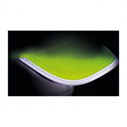 Sapca poliester 155 gmp cu banda reflectorizanta - 53397 Galben neon Yellow