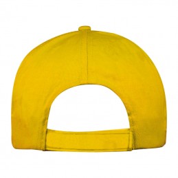 Sapca 5 panele basic bumbac 170 gmp - 52466 Galben Yellow