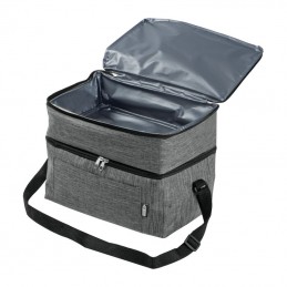 Cooler Geanta frigorifica RPET 12 L cu 2 compartimente - 6297877, Gri