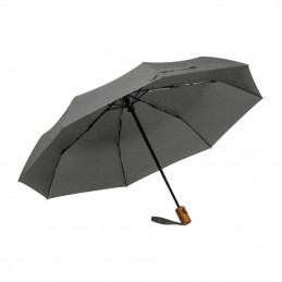 Umbrela pliabila cu stistem inchis-deschis - 4322307, Gri