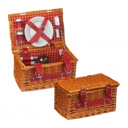Cos picnic pentru 2 persoane - 6085601, Natural Brown