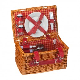 Cos picnic pentru 2 persoane - 6085601, Natural Brown