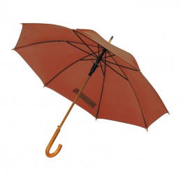 Umbrela automata maner lemn curbat - 45131 Maro Brown