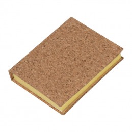 Carnetel Bloc Notite autoadezive in coperta pluta - 21354 Natur - Beige