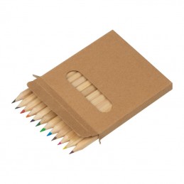 Set de creioane mici colorate, 12 piese, Vegyes - 14459MC