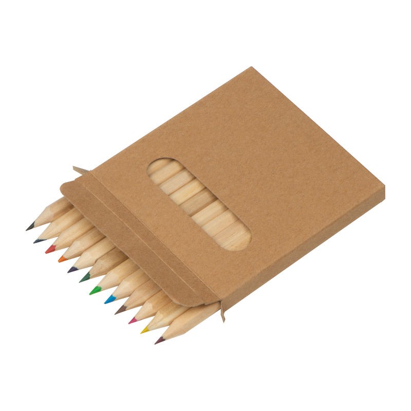 Set de creioane mici colorate, 12 piese, Vegyes - 14459MC Set de creioane mici colorate, 12 piese, Vegyes - 14459MC