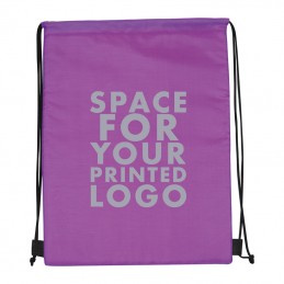 Rucsac cu snur- siret din polyester cooler  - 60649 Mov -Violet